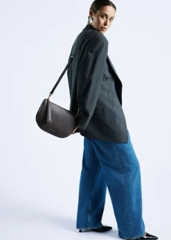 Clearance SILKE | DARK CHOCOLAT Crossbody Tassen | Schoudertassen
